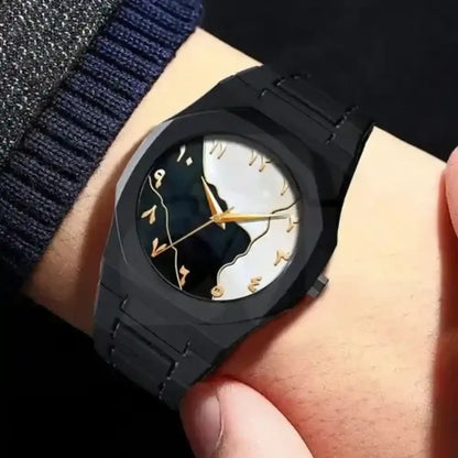 ⌚✨ Black Arabic Aura Watch 😎🌟